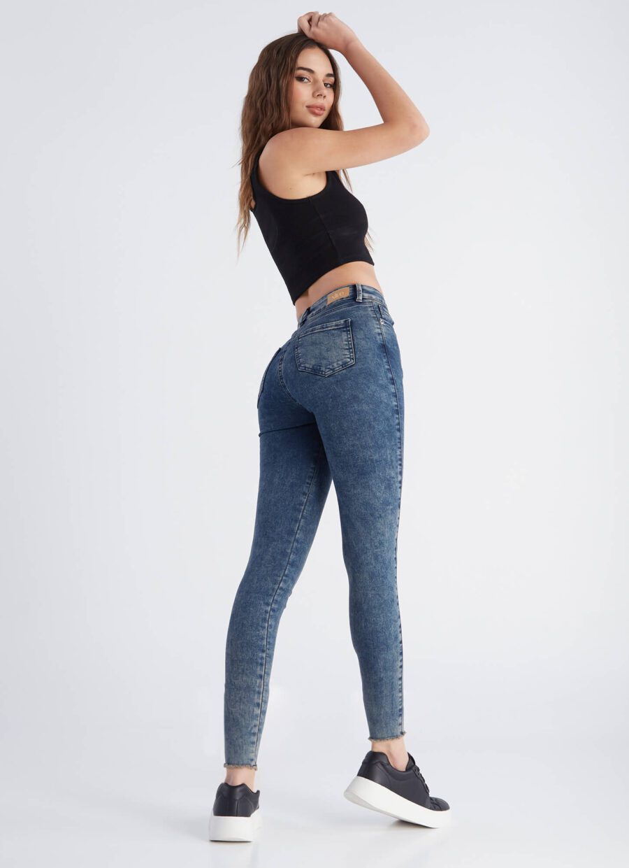 Jeans Skinny Tiro Alto Ref. Gracy - Imagen 2