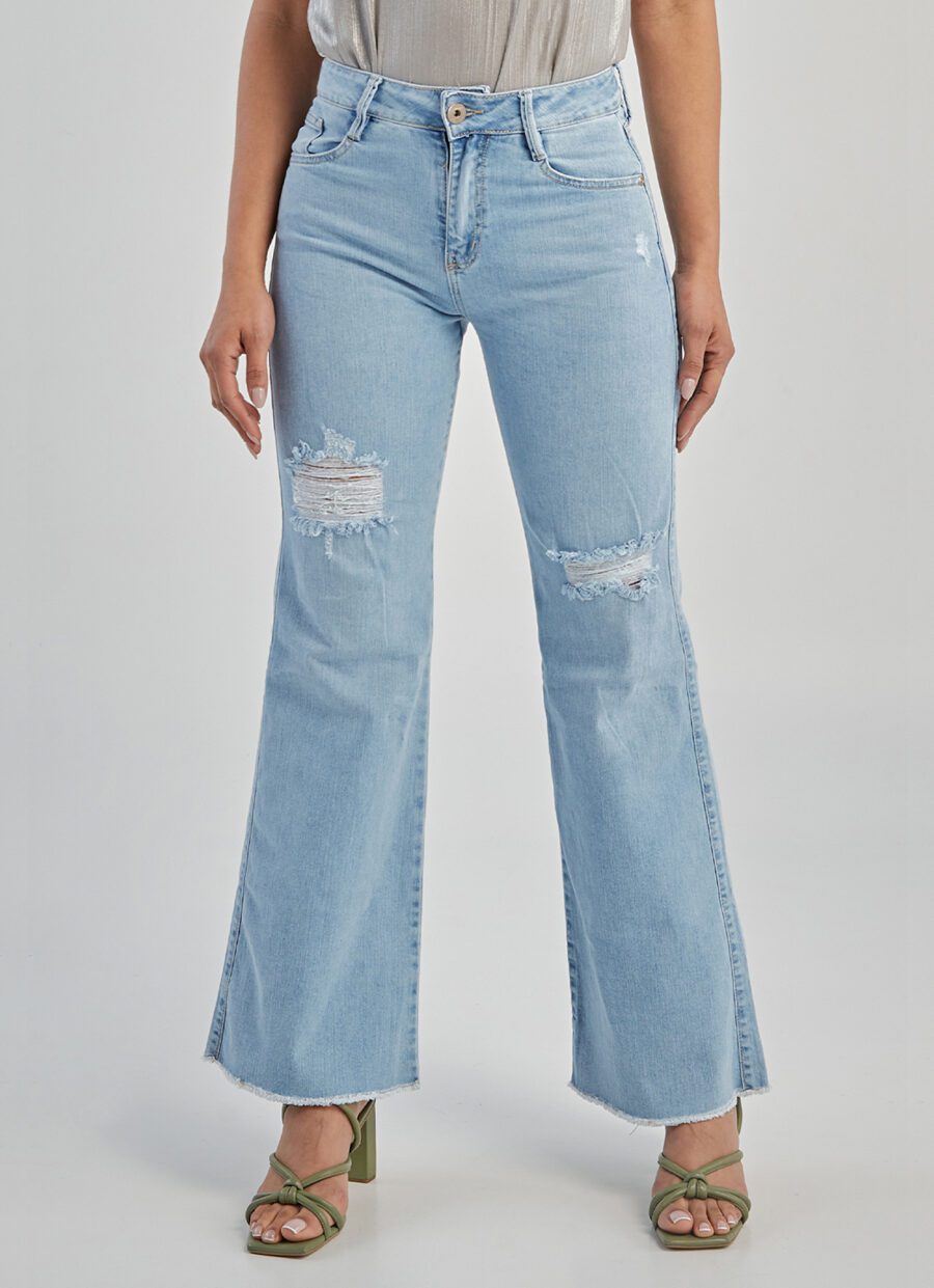 Jean Mom Fit Semi Flare Ref. Misut - Imagen 4