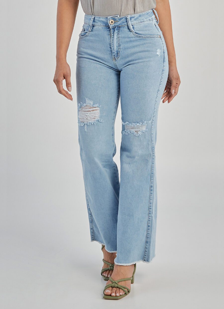 Jean Mom Fit Semi Flare Ref. Misut