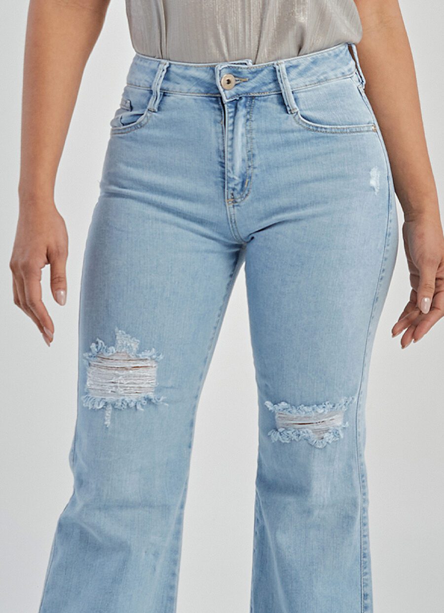 Jean Mom Fit Semi Flare Ref. Misut - Imagen 3