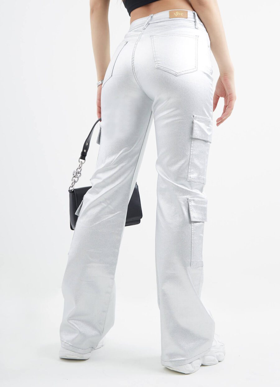 Momfit Semi Flare Metalizado Cargo Ref. Wall - Imagen 3