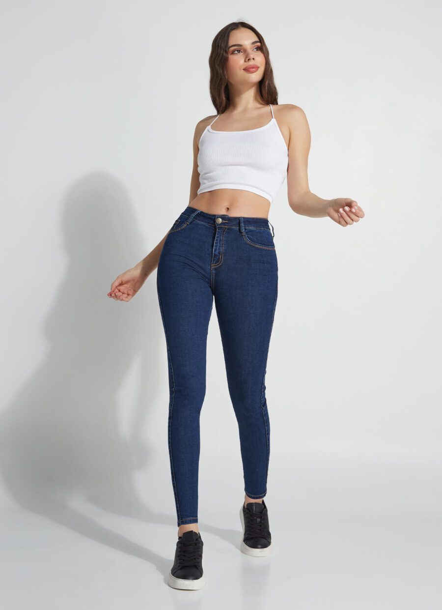 Jean Skinny Tiro Alto Ref. Tuna