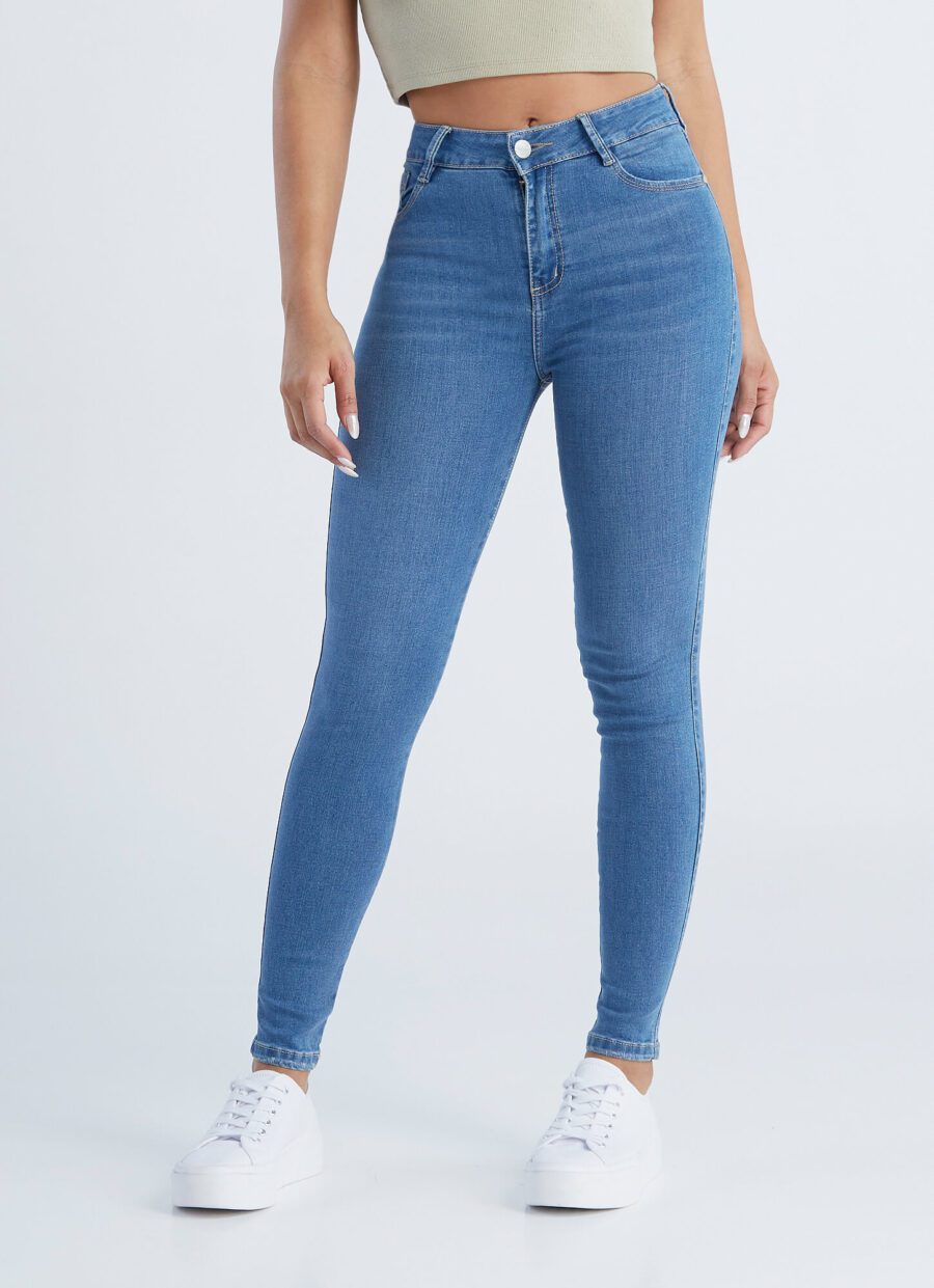Jean Skinny Tiro Alto Ref. Selem