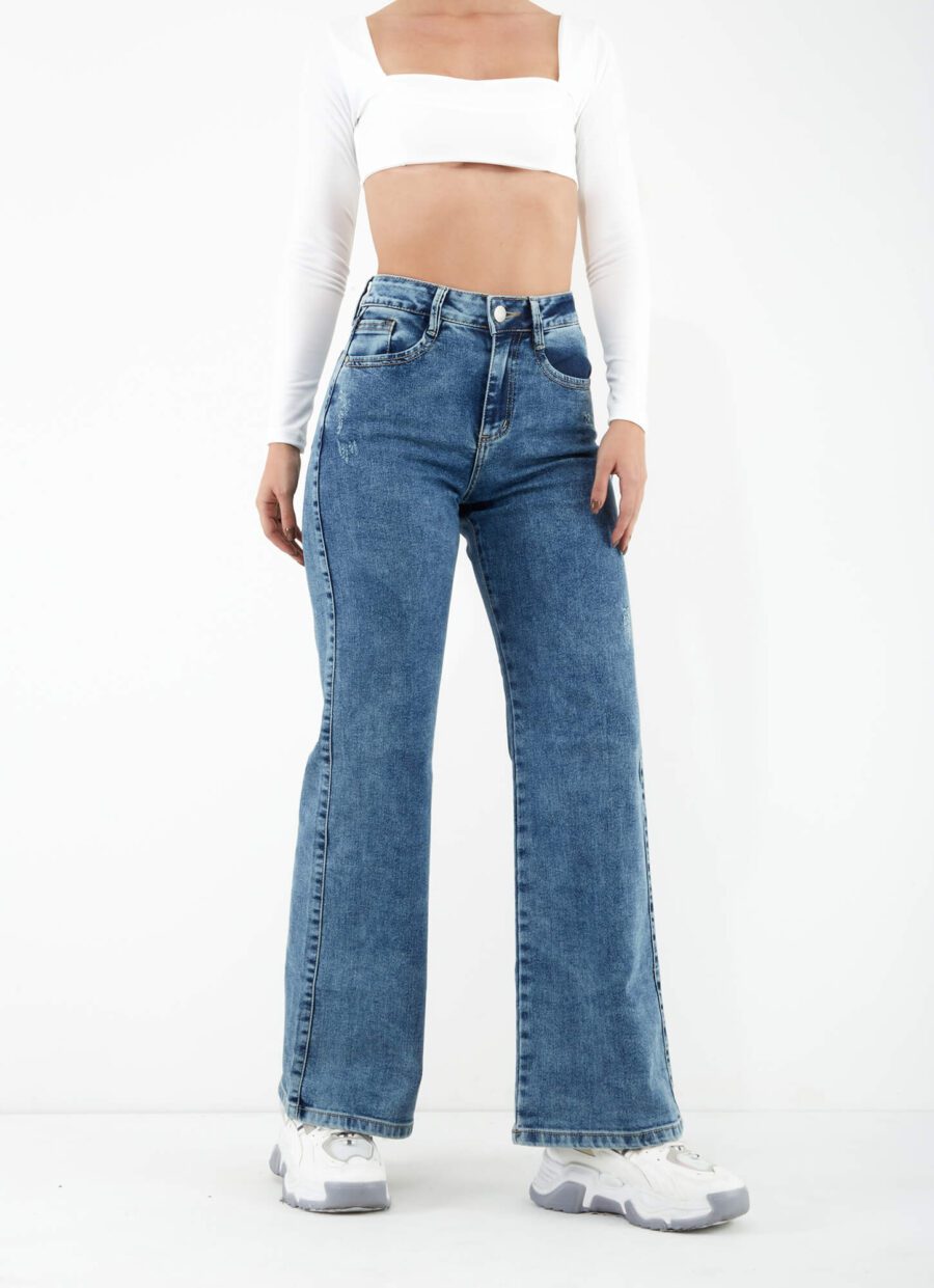 Jean Momfit Semi Flare Ref. Tedra - Imagen 3