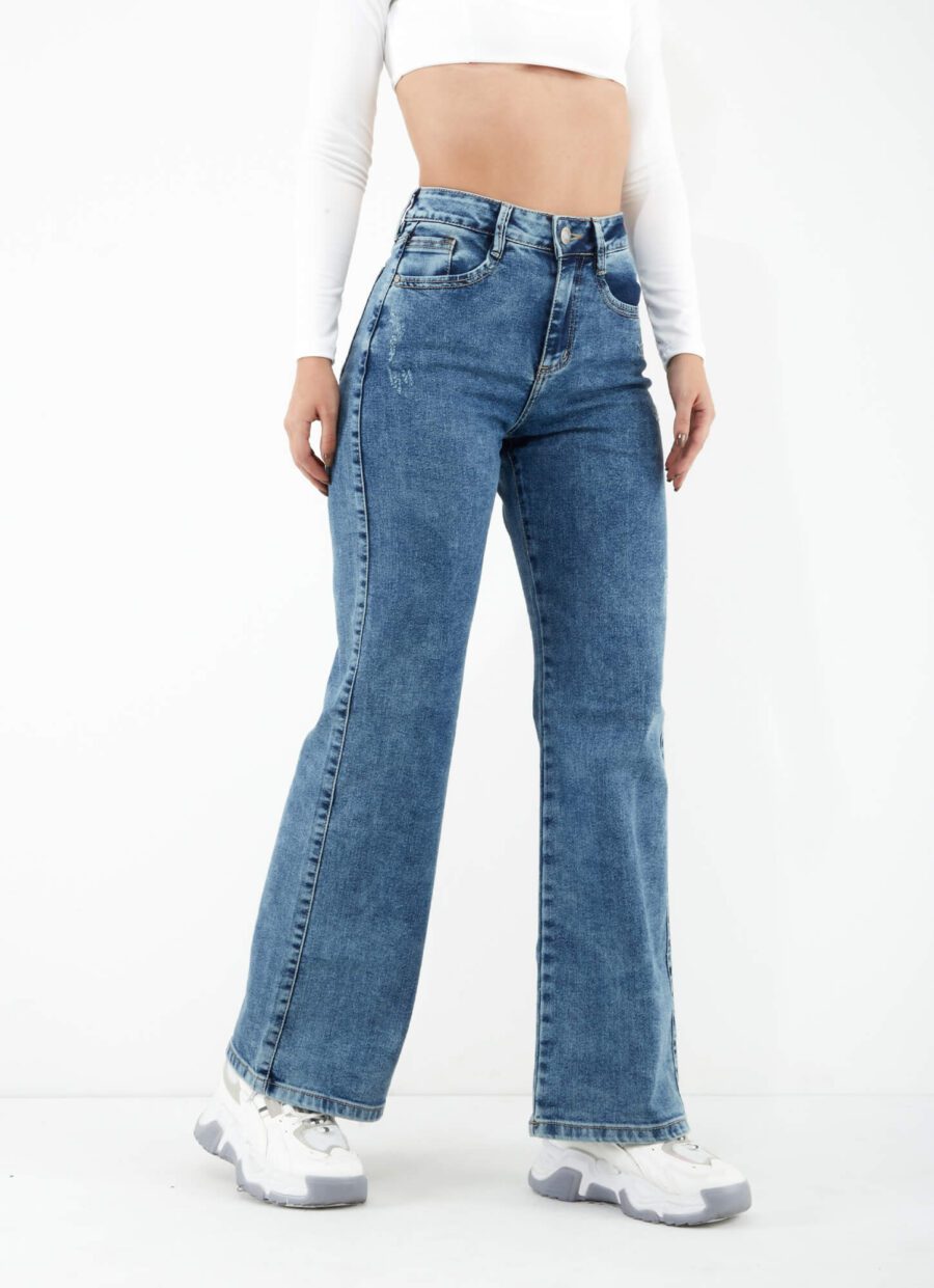 Jean Momfit Semi Flare Ref. Tedra - Imagen 2