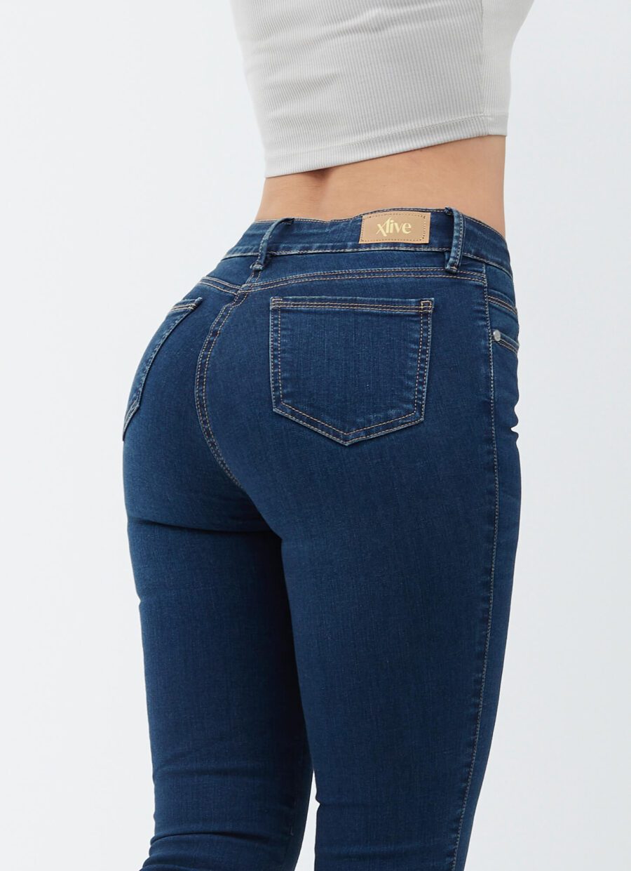 Jean Skinny Tiro Semi Alto Ref. Dana - Imagen 4