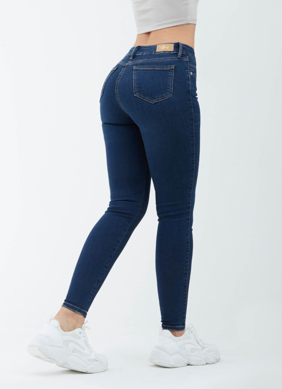 Jean Skinny Tiro Semi Alto Ref. Dana - Imagen 2
