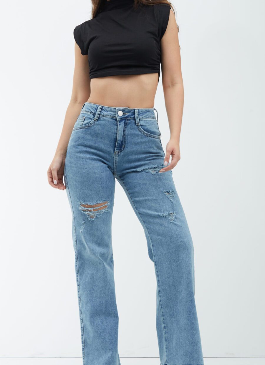 Jean Momfit Semi Flare Ref. Doral - Imagen 2