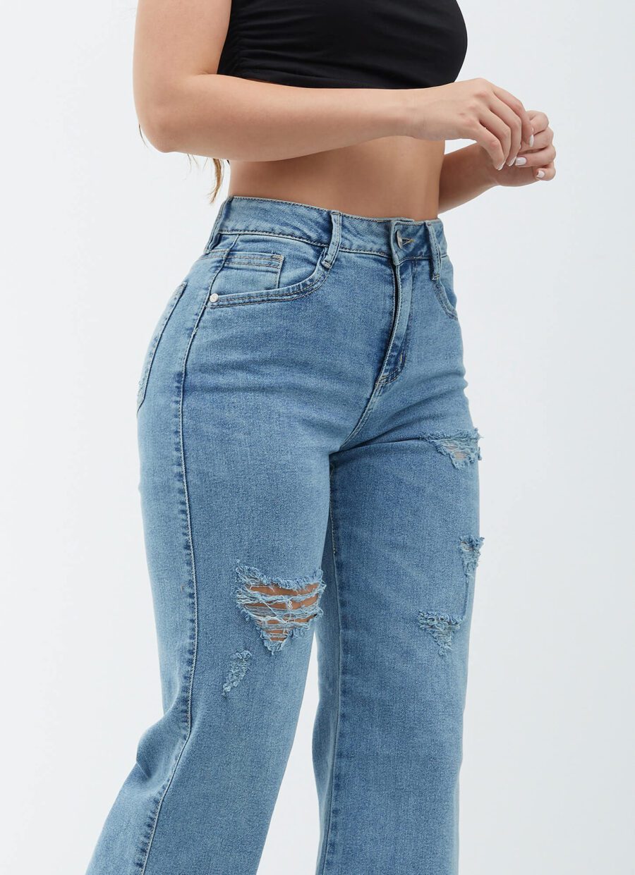 Jean Momfit Semi Flare Ref. Doral - Imagen 3