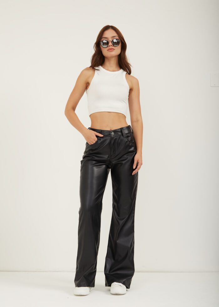 Pantalón Momfit Negro Ref. SANDY