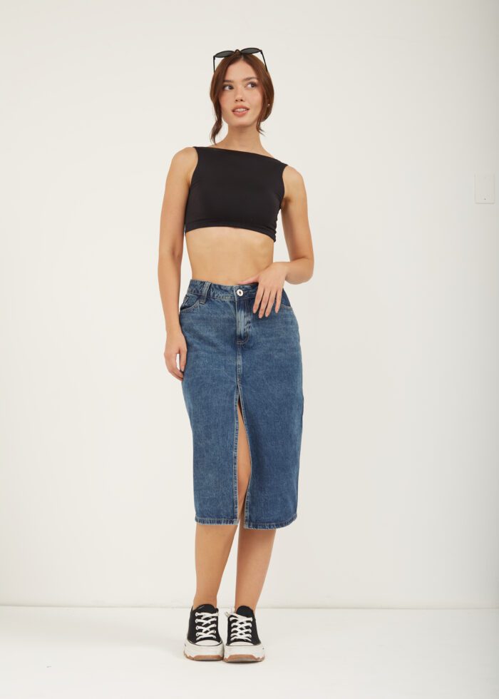 FALDA SEMI LARGA BAW